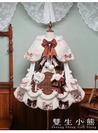 Twin Bears Frosting Sugar Rabbit Cape(1st Pre-Order/2 Colours/Full Payment Without Shipping)
